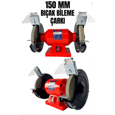 DAFLONG ADN0363 300W 150mm Kademeli Masaüstü Taşlama Makinesi 2950RPM