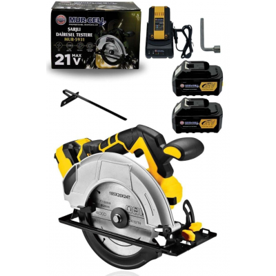 MURCELL ADN0569 1200W 185MM 5000RPM Lazerli Kavrama Kollu Daire Testere